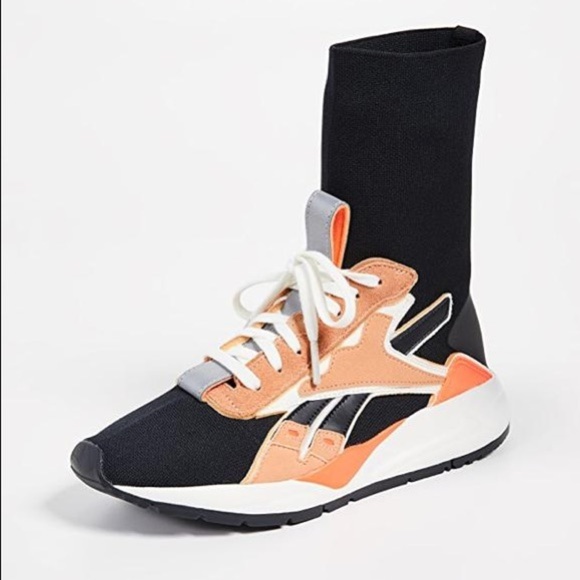 Reebok classic flyknit sock shoes Sneakers - Picture 2 of 7